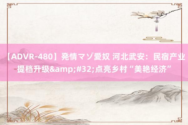 【ADVR-480】発情マゾ愛奴 河北武安：民宿产业提档升级&#32;点亮乡村“美艳经济”