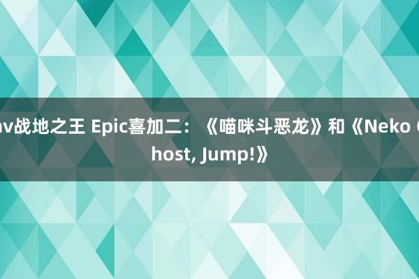 av战地之王 Epic喜加二：《喵咪斗恶龙》和《Neko Ghost, Jump!》