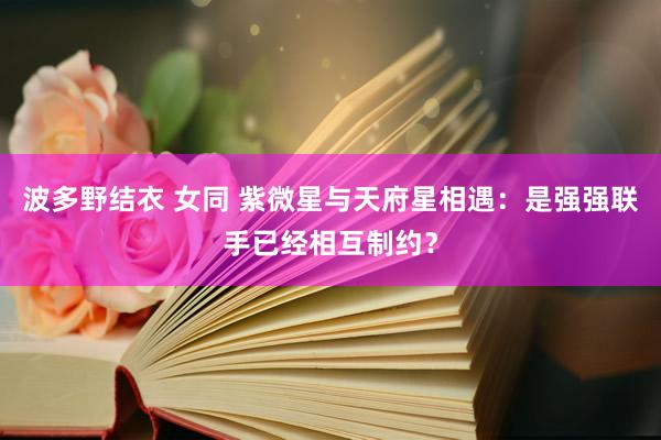波多野结衣 女同 紫微星与天府星相遇：是强强联手已经相互制约？