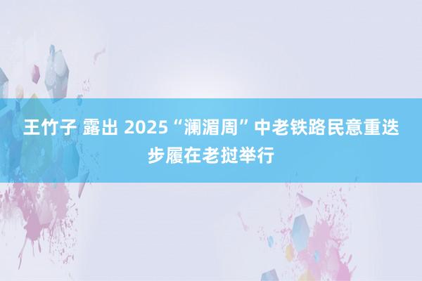 王竹子 露出 2025“澜湄周”中老铁路民意重迭步履在老挝举行