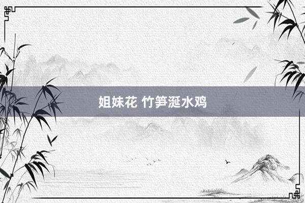 姐妹花 竹笋涎水鸡
